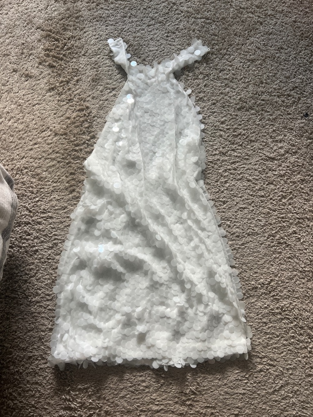 12th Tribe Vera White Payette Mini Dress - Picture 2 of 3